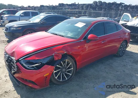 2020 Hyundai Sonata Limited z USA, uszkodzony, nr VIN 5NPEH4J28LH007372